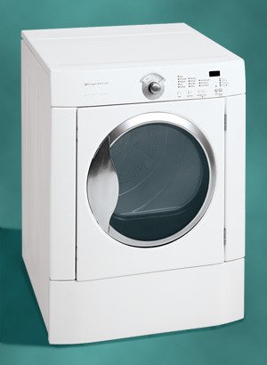 5.8 Cu. Ft. Capacity White Electric Front-Load Dryer Model GLEQ2152ES