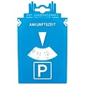 Cartrend 60226 Parkscheibe mit Saugnapf und Einkaufswagen-Chips