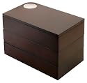 Umbra Spindle Pivoting Storage Box, Espresso