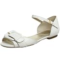 Unisa Women's Maryann Flat,White,8.5 M