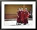 Buddhist Monks, Paro Dzong, Paro, Bhutan Religion & Philosophy Framed Art Poster Print by Angelo Cavalli, 31x25