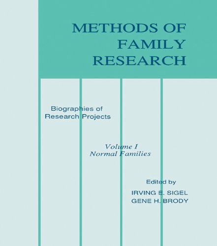 Methods of Family Research: Biographies of Research Projects: 1