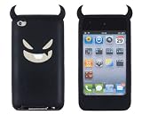 Soft Devil Case for Apple iPod Touch 4G (4th Generation) - Black