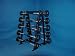 A Shaped Barbell Rack with 20-110 lb (10 lb Increment) Barbells