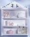 Kitchen & Housewares : Distressed White Wood Shelf