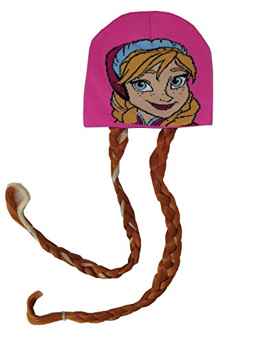 Disney Frozen Frozen Hat With Hair Disney Girls Frozen Anna Hat