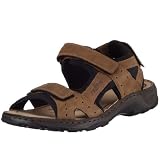 Rieker Christian 26062-24, Herren Sandalen/Outdoor-Sandalen, braun kombi, (zimt/schwarz), EU 43