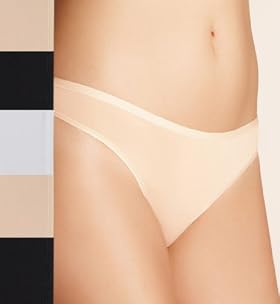 5 Pack Low Rise Assorted Stretch Thongs 5 Pack Low Rise Assorted Stretch Thongs