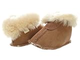 BEARPAW Hemlock Bootie (Infant),Chestnut,Medium (4-5 M US Toddler)