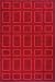 3'6" x 5'6" Momeni Innovations IN-02 - Red Rectangular