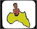 Mouse Pad with cultural, dress, woman, African, Africa, clothing, female, clothe, geography, earrings, culture Image