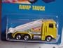 Mattel Hot Wheels 1991 1:64 Scale Yellow Ramp Tow Truck Die Cast Car Collector #187