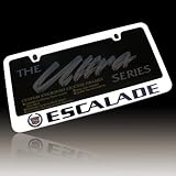 Cadillac Escalade Metal Chrome License Frame