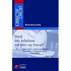 Droit des relations sociales au travail : Droit du travail : �volution des relations individuelles et collectives du salari�, Licence - Master (ancienne �dition)