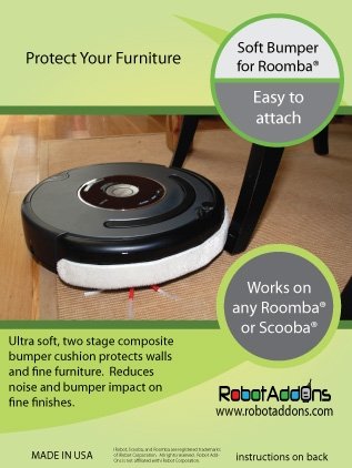 World Famous! Ultra Soft Bumper for Roomba