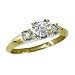 14K Antique Diamond Engagement Ring, circa 1930s