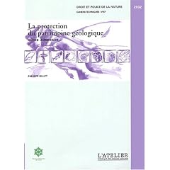 La protection du patrimoine g�ologique