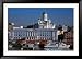 Boats on Waterfront and Lutheran Church in Distance, Helsinki, Finland Framed Photographic Poster Print by Wayne Walton, 45x33
