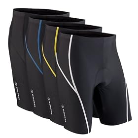 Tenn 8 Panel Viper Professional Cycling Shorts with Superior Pad