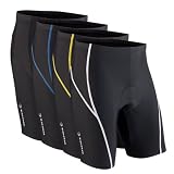 Tenn 8 Panel Viper Professional Cycling Shorts with Superior Pad