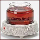 Ceramic Wickless Candles Warmer, Cherry Bowl