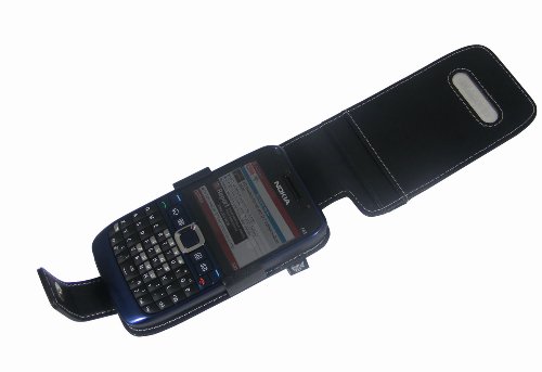 Proporta Alu-Leather Case (Nokia E63 Series) - Flip Type