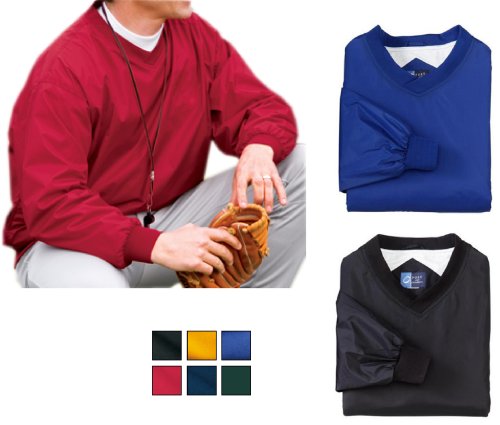 Sport-Tek - Nylon V-Neck Wind Shirt (JP72)