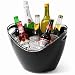 Bar Craft Black Acrylic Drinks Pail / Cooler