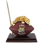 LSU Tigers Resin Mascot Clock & Pen Set