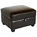 Kitchen & Housewares : Leather Storage Ottoman