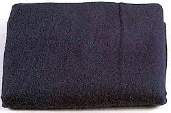 Navy Blue 70% Virgin Wool Blanket