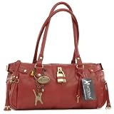 Zoom Produkt-Bild: Lederhandtasche "Chancery" von Catwalk Collection - Gr&ouml;&szlig;e: B: 34,25 H: 16 T: 9 cm