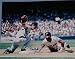 Don Mattingly Autographed/Hand Signed New York Yankees Swipe Tag 8x10 Photo