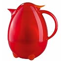 Leifheit 1-Liter Columbus 2000 Insulated Carafe, red/orange