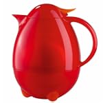Leifheit 1-Liter Columbus 2000 Insulated Carafe, red/orange