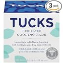 Tucks Medicated Witch Hazel Hemorrhoidal Pads, 100-Count Pads (Pack of 3)
