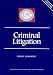 Book Criminal Litigation (Legal Practice Course Guides)