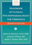 Handbook of Clinical Psychopharmacology for Therapists