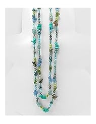 Turquoise Necklace In Zinc