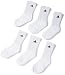 adidas Youth 6-Pack Crew Sock