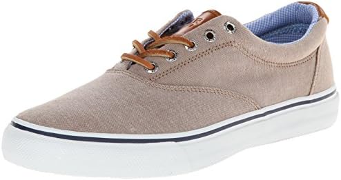 Sperry Top-Sider Men's Striper CVO Chambray Fashion Sneaker, Chino, 10.5 M US