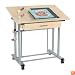 Adjustable Drawing and Craft Table