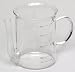 Simax Fetttrenner mit Skala bis 950ml Borosilikatglas D:11cm, 1 Liter