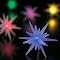 Starburst 10-Light LED String Lights - Multicolor
