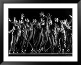 Gene Kelly in Multiple Exposure Dance Sequence from Movie Cover Girl Framed Art Poster Print by Gjon Mili, 41x33