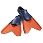 Speedo Optimus Swim Training Fins (Blue/Orange)