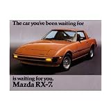 1979 MAZDA RX-7 Sales Brochure Literature Book Piece by Mazda