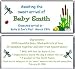 Candy Bar Wrapper Baby Shower Favors - Frog