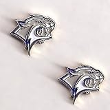 UNH Wildcats Cat Head Earrings