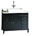 Espresso Bathroom Vanities
OVE Decors Aspen-VB Vanity with Marble Countertop and Rectangular Overcounter Ceramic Basin, 40-Inch Wide, Espresso